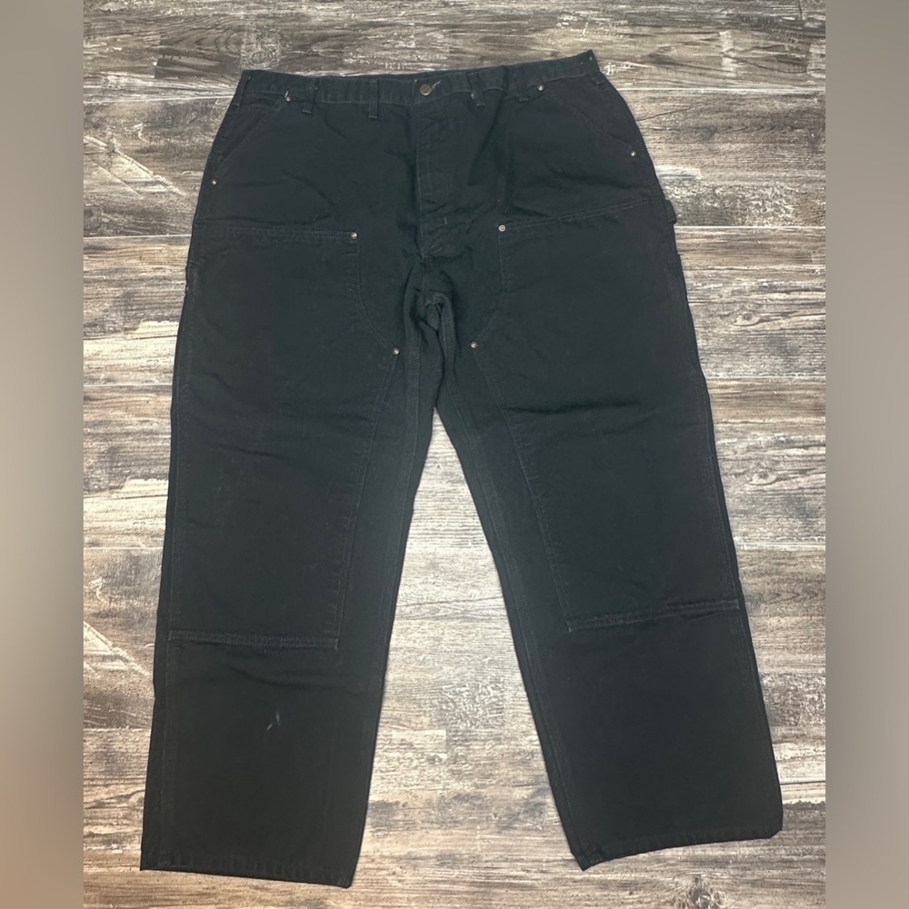 Carhartt Dungarees B01 FIRM DUCK DOUBLE (Knee) FRONT - 44x30 - GUC